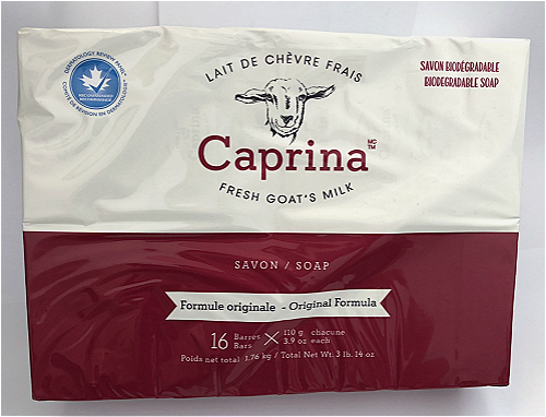 Caprina肯拿士Canus新鲜羊奶香皂天然美白16x110g