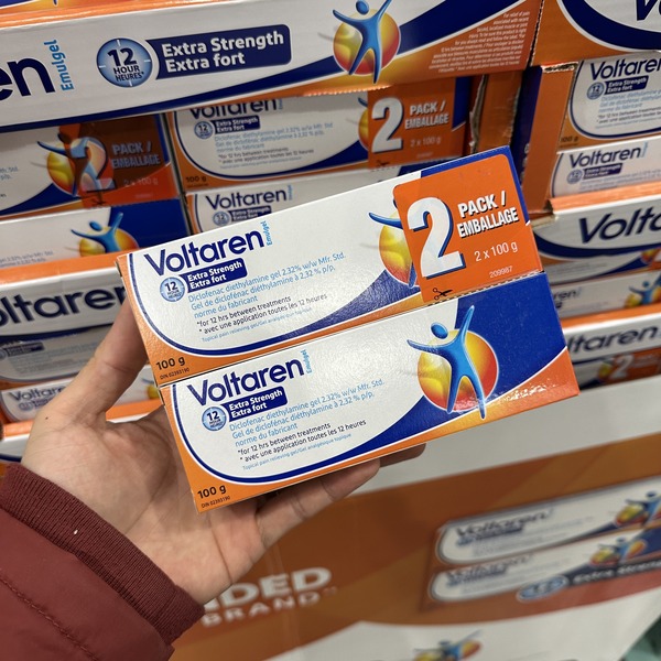VOLTAREN扶他林止痛软膏2X100g