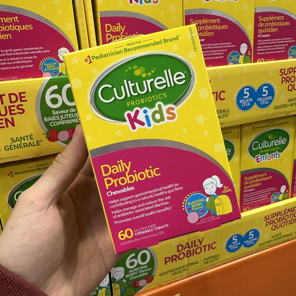 Culturelle康萃乐宝宝益生菌咀嚼片60粒