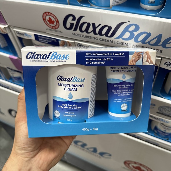 【特价至7月6日】Glaxal base抗过敏湿疹保湿滋润乳霜全身面部通用 450g+50g